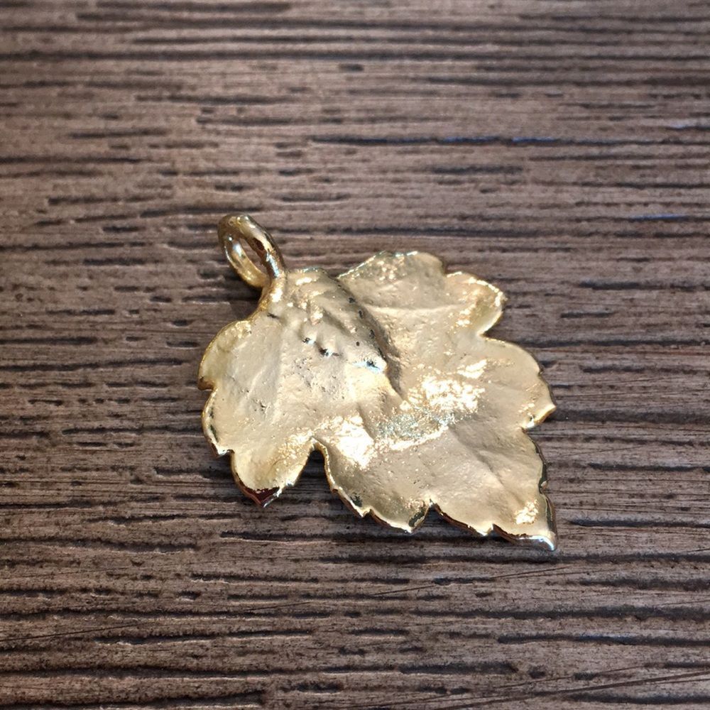 Gold Plated Leaf Pendant Maple Leaf?
